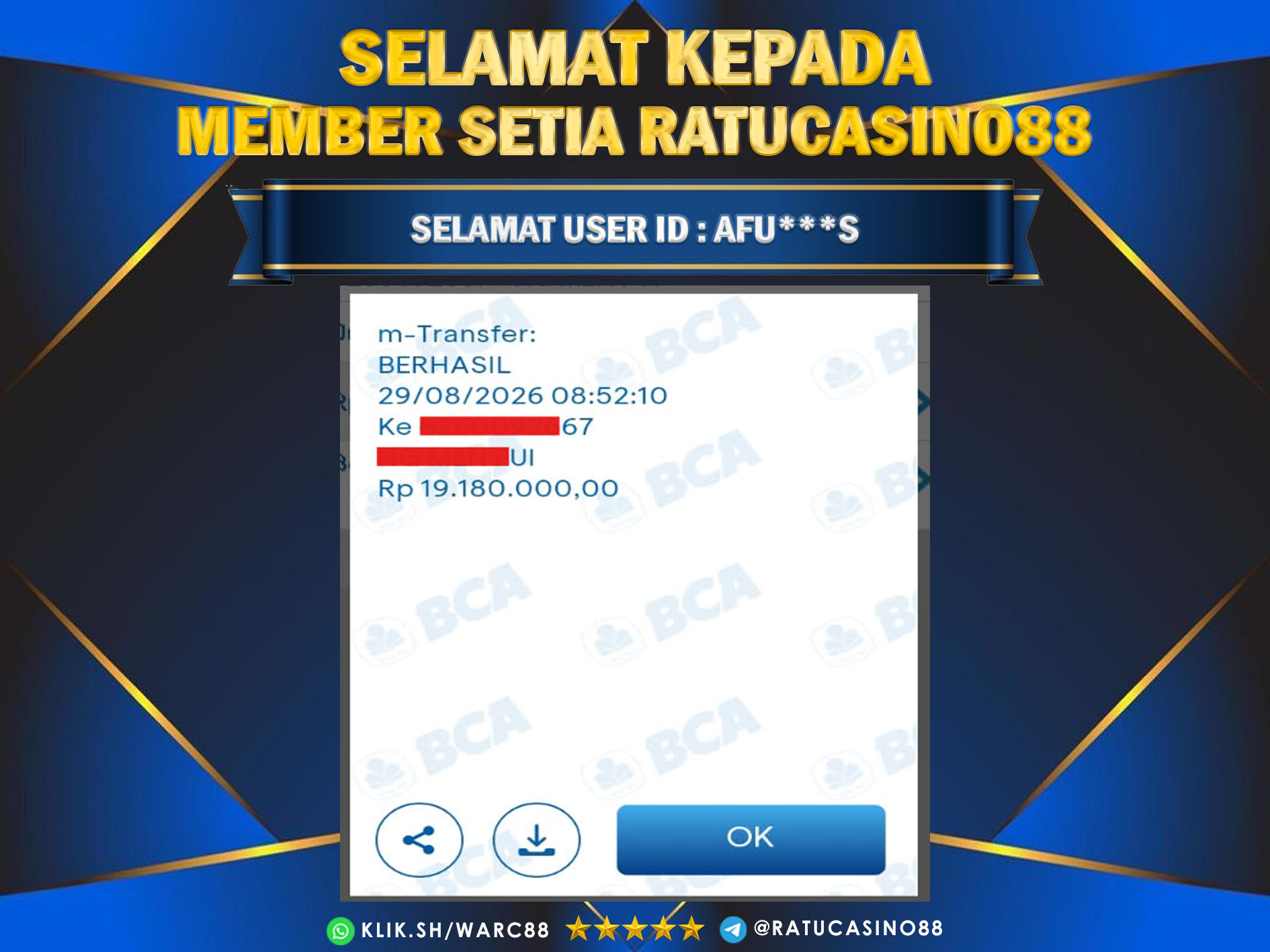 BUKTI WITHDRAW 270